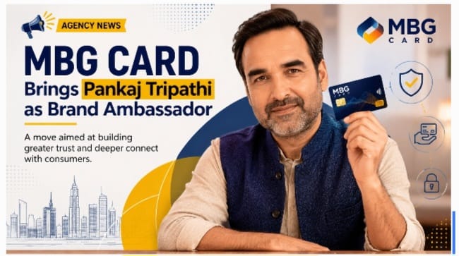 MBG Card Brings Pankaj Tripathi Onboard as Face of Its Consumer Expansion Push