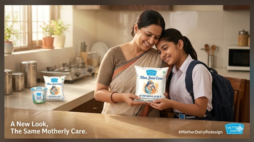 Mother Dairy Refreshes Core Milk Portfolio Packaging as Brand Identity Takes Centre Stage