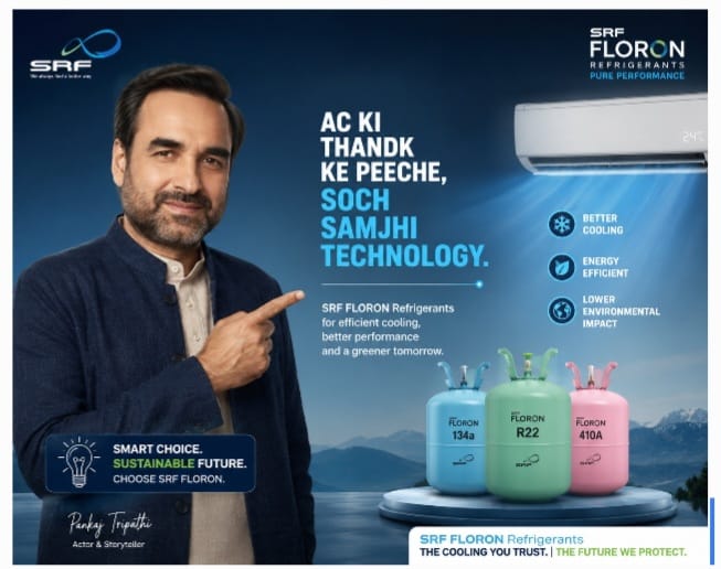 SRF Floron Uses Pankaj Tripathi to Shift Attention From AC Brands to What Powers Them