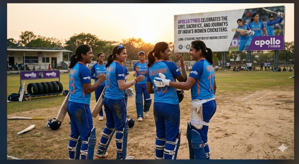 Apollo Tyres uses Women’s cricket story to spotlight effort behind sporting success