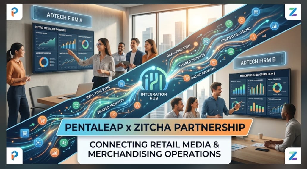 Pentaleap-Zitcha Partnership Highlights Retail Media’s Organisational Gap