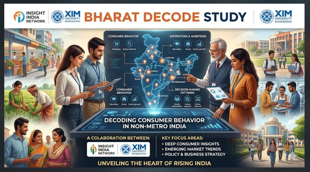 Insight India Network and XIM University Launch Consumer Research Initiative Focused on Bharat Markets