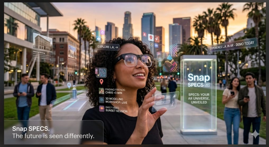 Snap Introduces SPECS AR Glasses as It Expands Beyond the Smartphone Ecosystem