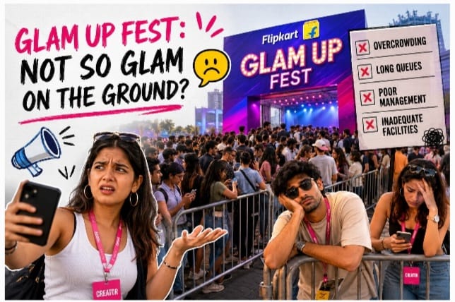 Flipkart Glam Up Fest Backlash Highlights Growing Execution Risks in India’s Creator-Led Events