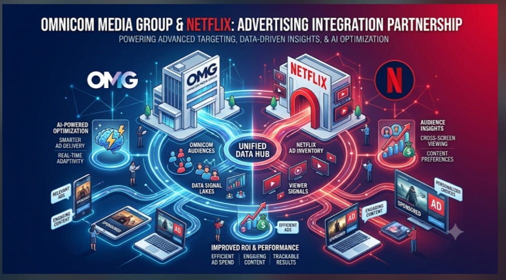 Omnicom Media Group Expands Netflix Tie-Up to Combine Audience Data, AI and Streaming Inventory