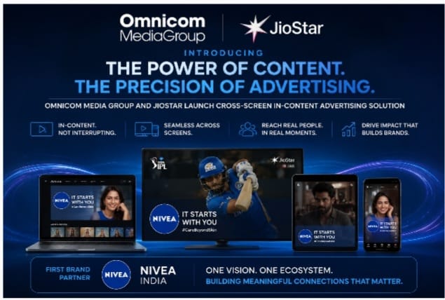 NIVEA Tests Unified In-Content Advertising Across TV and Digital Through Omnicom Media–JioStar Partnership