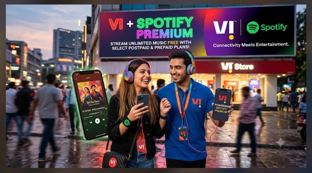 Vi Strikes the Right Note with Spotify Partnership to Deepen Digital Consumer Engagement