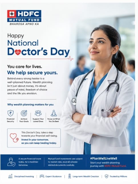 HDFC Mutual Fund Launches WealthCare Initiative For Doctors