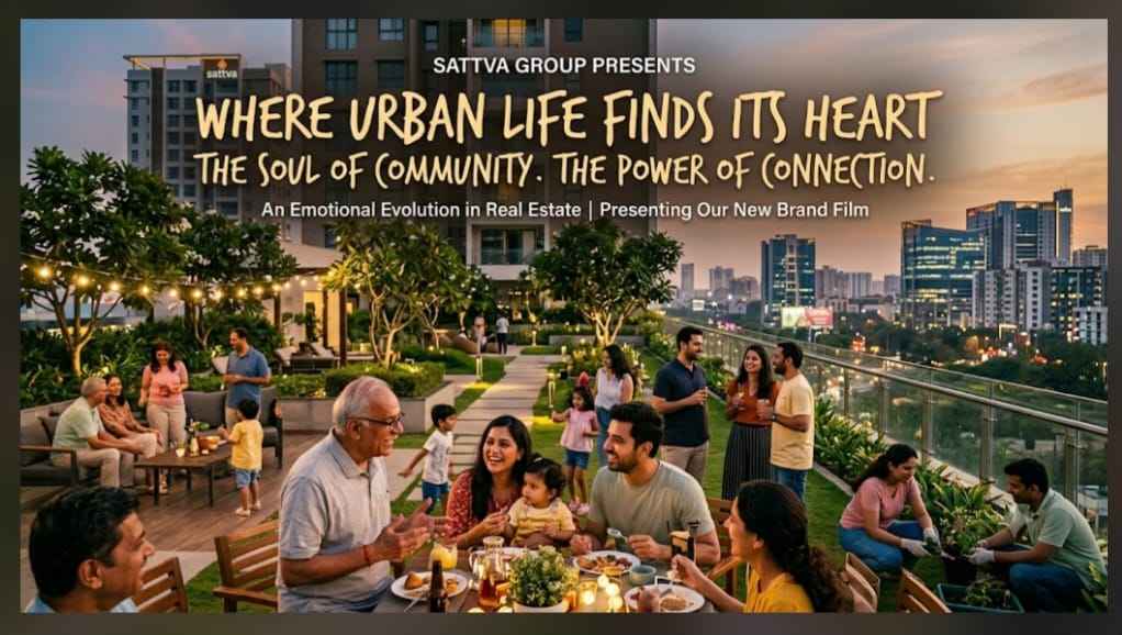 Sattva Group Shifts Real Estate Storytelling from Buildings to Belonging