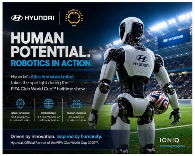Hyundai Brings Robotics Into FIFA World Cup
