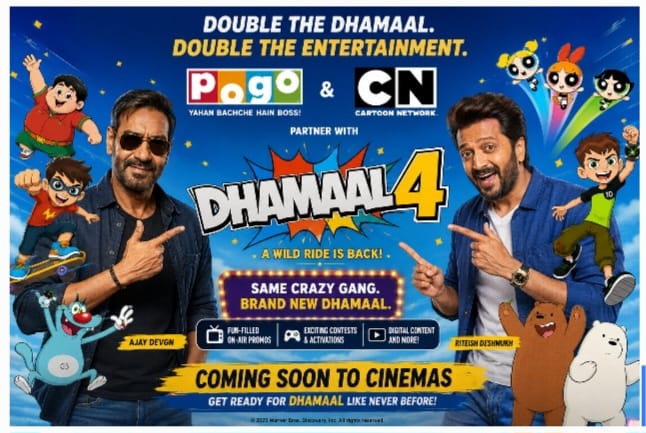 POGO and Cartoon Network Join the Dhamaal 4 Marketing Mix