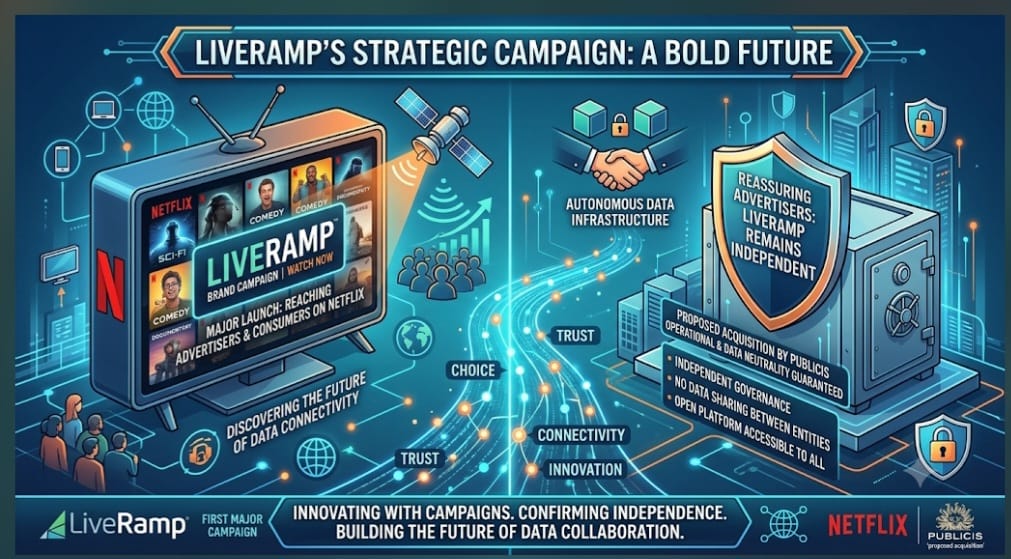 LiveRamp Uses Netflix Campaign to Reinforce Neutral Position