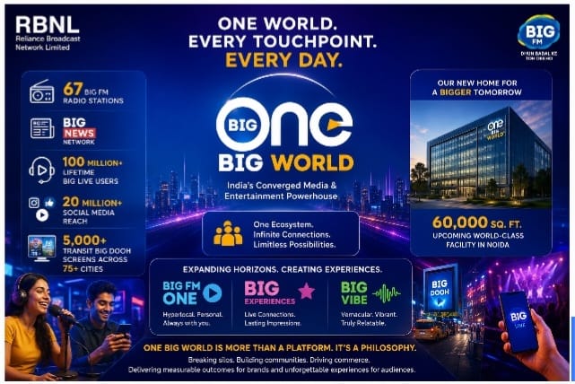 RBNL Unifies Radio, Digital, DOOH and Experiences Under ONE BIG WORLD