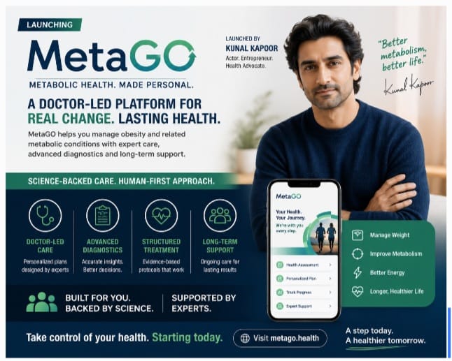 Kunal Kapoor Enters Digital Health with MetaGO