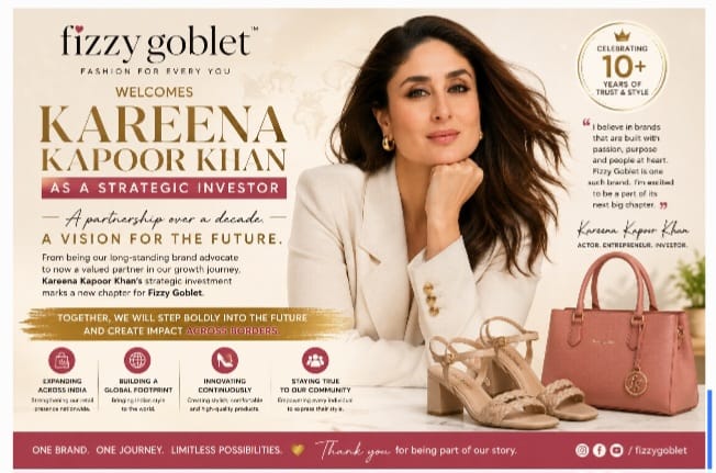 Kareena Kapoor Khan Backs Fizzy Goblet with Strategic Investment