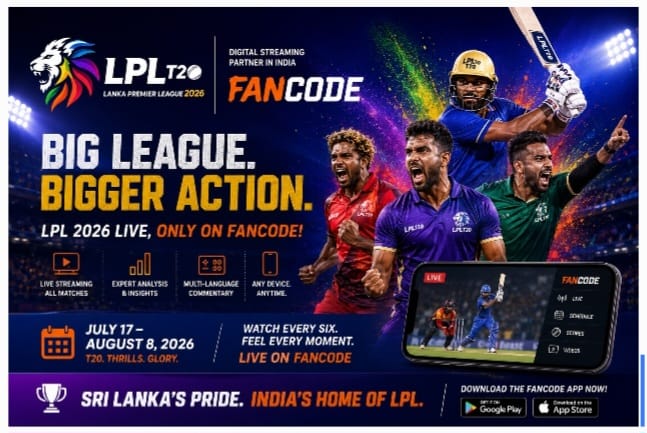 FanCode Secures India Streaming Rights for Lanka Premier League