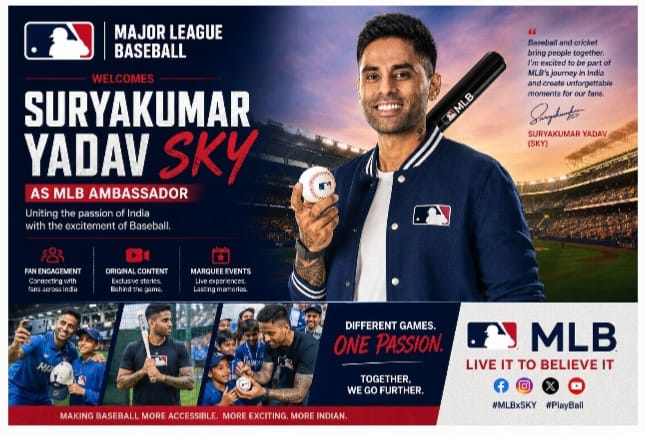MLB Taps Suryakumar Yadav