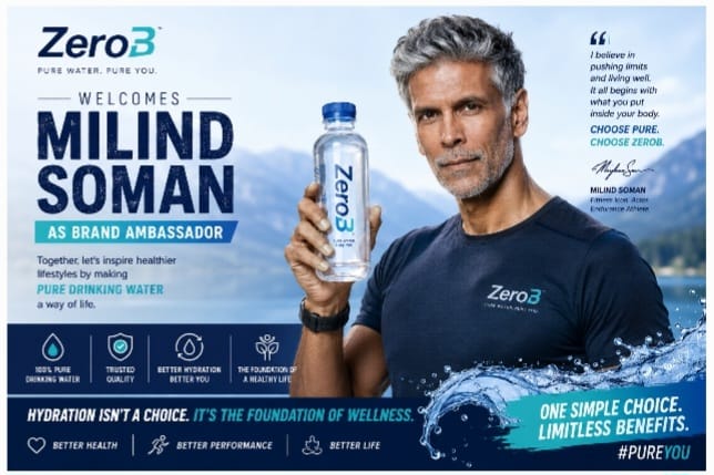 ZeroB Signs Milind Soman to Anchor Wellness-Led Brand Positioning