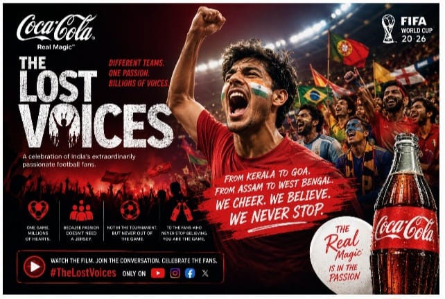 Coca-Cola Celebrates India’s Football Fandom With ‘The Lost Voices’