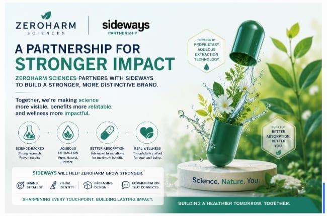 ZeroHarm Sciences Picks Sideways to Build a Science-Led Brand Identity