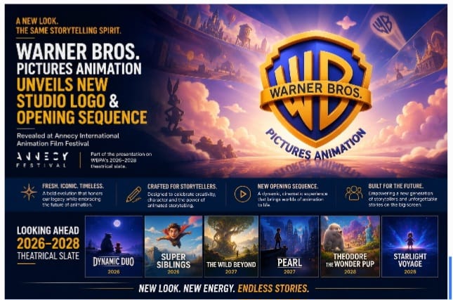 Warner Bros. Pictures Animation Unveils New Identity