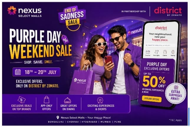 Nexus Select Malls Brings Commerce and Convenience Together with District by Zomato Partnership