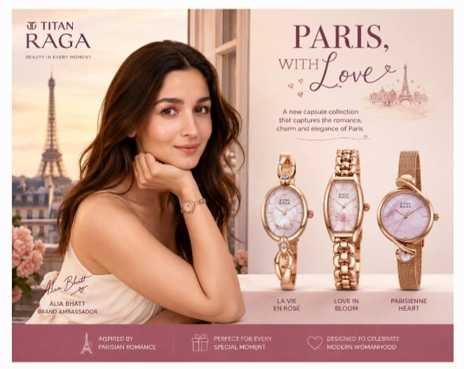 Titan Raga Blends Fashion and Storytelling with ‘Paris, with Love’ Collection