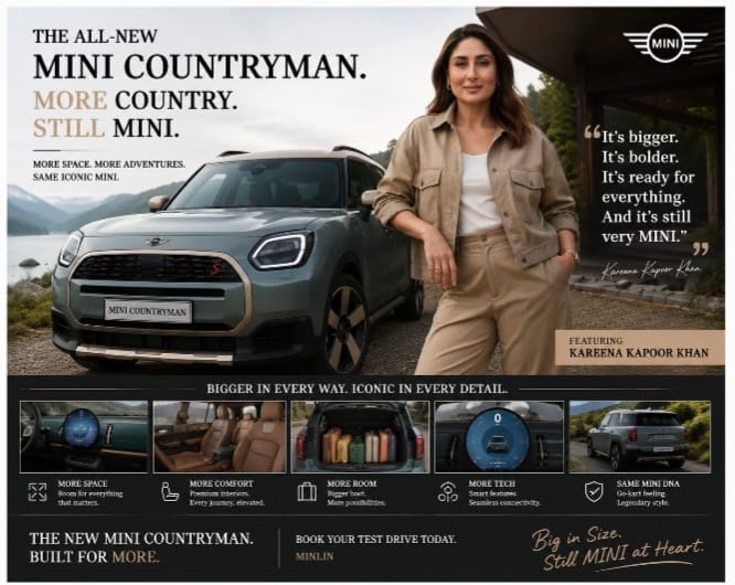 MINI India Reimagines the Countryman with Kareena Kapoor Khan