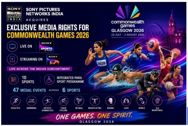 SPNI Secures Exclusive India Rights for Glasgow 2026 Commonwealth Games