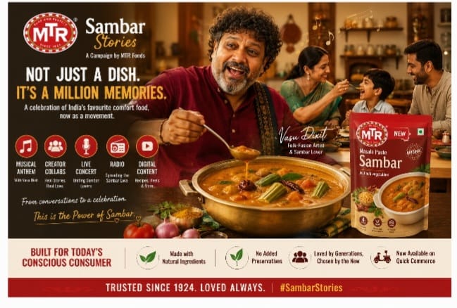 MTR Foods Turns Sambar into a Cultural Platform