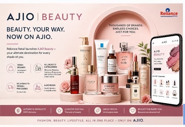 Reliance Retail Brings Beauty to AJIO