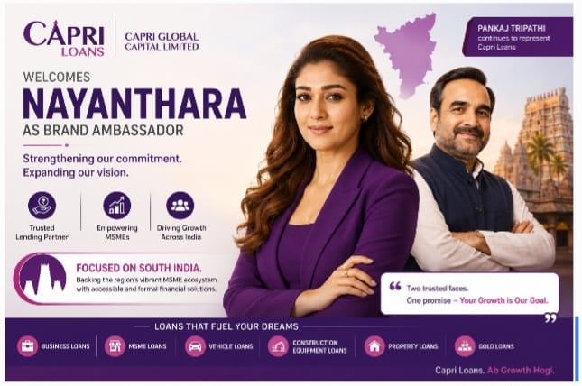 Capri Loans Taps Nayanthara to Deepen Southern Push