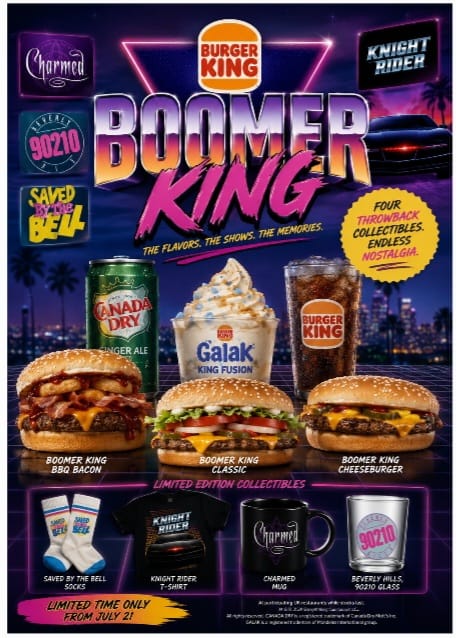 Burger King Taps TV Nostalgia With 'Boomer King'