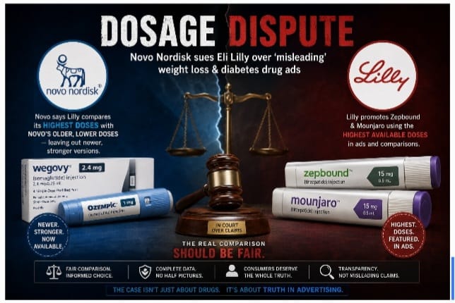 When Drug Advertising Goes to Court: Novo Nordisk Challenges Eli Lilly