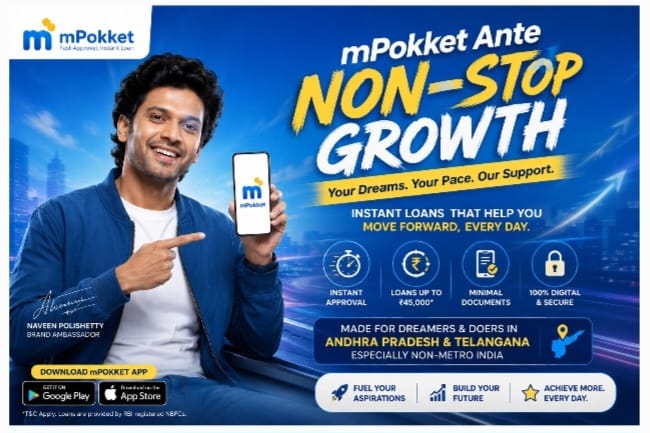 mPokket Taps Naveen Polishetty to Localise Fintech Growth Story