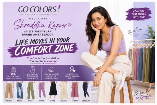 Go Colors Taps Shraddha Kapoor for First Celebrity Bet