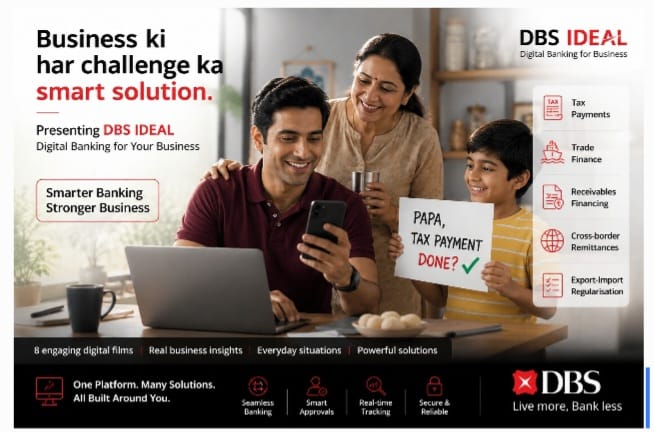 DBS Bank India Turns Business Banking into Everyday Storytelling