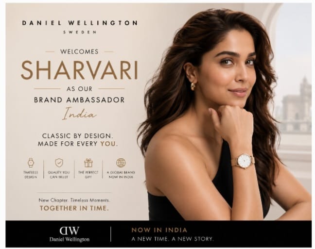 Daniel Wellington Taps Sharvari to Accelerate India Growth