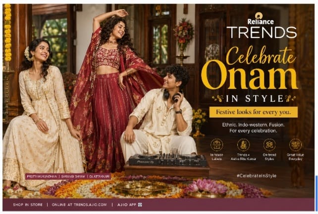Reliance Trends Reimagines Onam With Culture, Creators and Contemporary Fashion