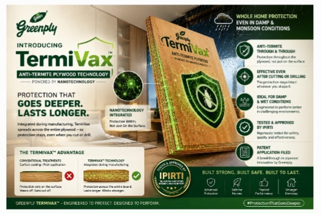 Greenply Brings Nanotechnology to Plywood