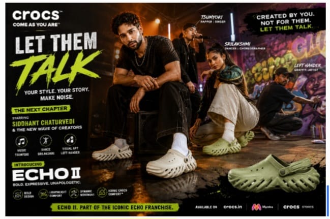Crocs Expands ‘Let Them Talk’ Platform as Echo II Campaign