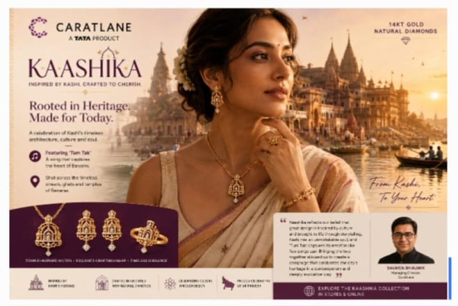 CaratLane Turns Kashi into a Brand Canvas