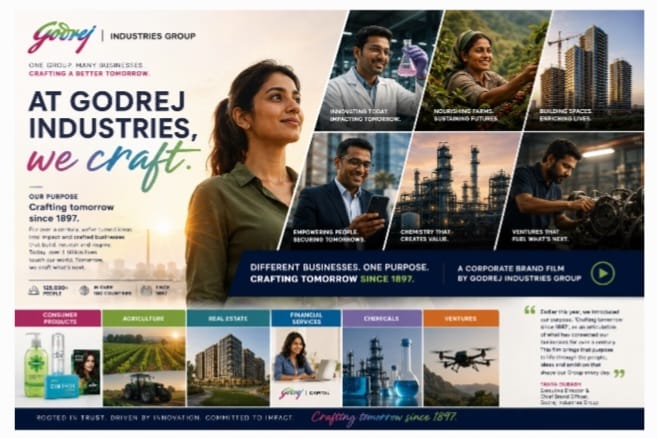 Godrej Industries Turns Corporate Storytelling into a Unified Brand Narrative