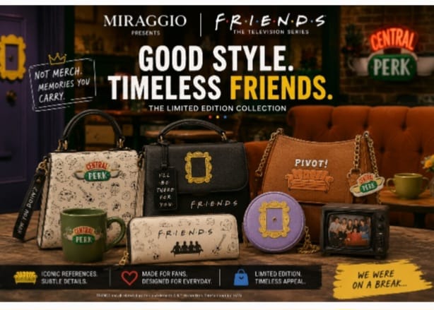 Miraggio Turns FRIENDS Nostalgia Into a Fashion Play