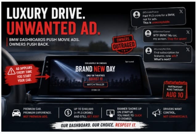 BMW’s Spider-Man Dashboard Ads Trigger a Backlash