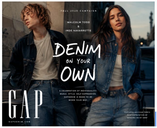 Gap’s Fall 2026 Weaves  Into a New Denim Narrative