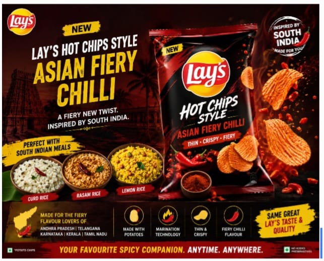 Lay’s Bets on South India’s Spice Palette