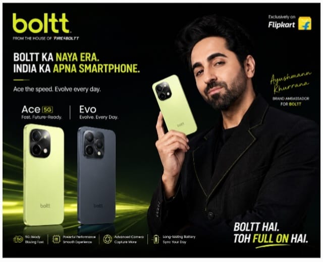 boltt Signs Ayushmann Khurrana as Brand Ambassador