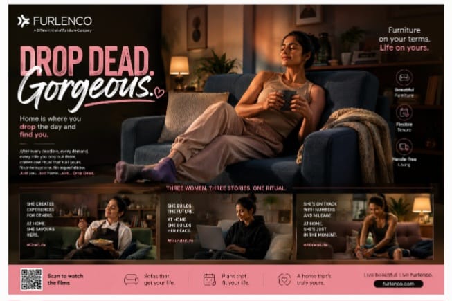 Furlenco Reimagines Home as a Sanctuary With ‘Drop Dead. Gorgeous’ Digital Campaign