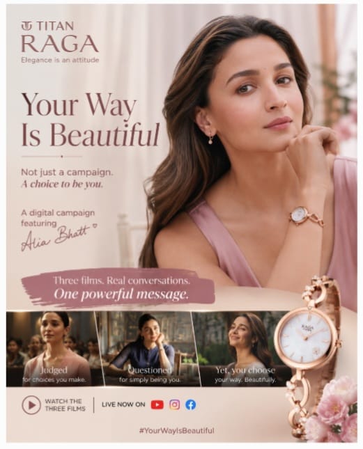 Titan Raga’s New Campaign with Alia Bhatt Challenges Society’s Definition of Beauty